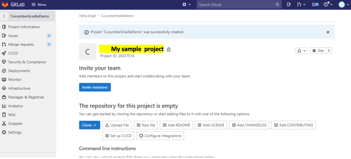 GitLab Setup Image