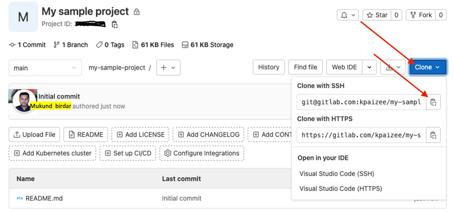 GitLab Setup Image